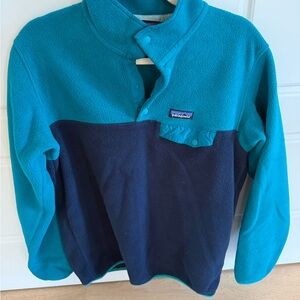 Patagonia Teal Synchilla Fleece Jacket